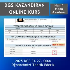 ALES KPSS DGS Kampı 2026 | Hanifi Hoca 40 Günlük Final Kampı | DGS 7 ve 27 Dereceleri Bu Kamptan Çıktı! Başlangıç 8 Haziran