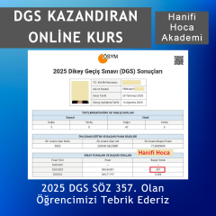 DGS Online Kurs 2027 | 1200 Saat Canlı Ders, 15 Kitap, 30 Deneme + Rehberlik ve Düzenli Takip