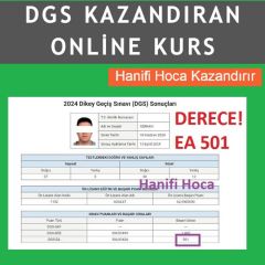 2027 DGS Koçluk Paketleri | Kişiye Özel Rehberlik + Özel Ders