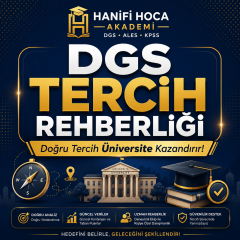 2026 DGS Tercih Danışmanlığı ve Tercih Koçluğu (Profesyonel Destek)