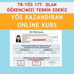 TR YÖS Online Kurs 2027 | Kapsamlı YÖS Hazırlık