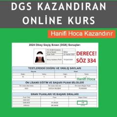 DGS Online Sayısal Yetenek Kursu 2027 | (Temel ve İleri Matematik)