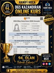 DGS ÖZEL PAKET